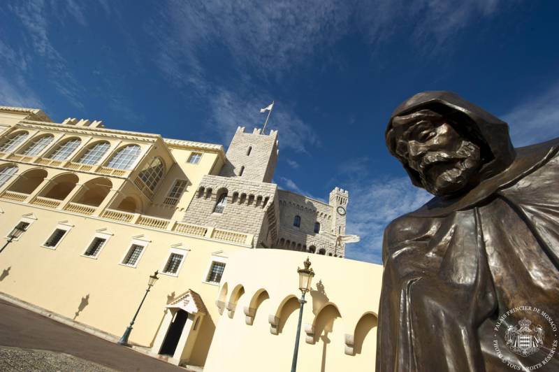 Prince's Palace of Monaco, the stronghold of the Grimaldi family