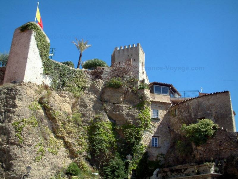 The 10th-century castle of Roquebrune, so-called Château Grimaldi