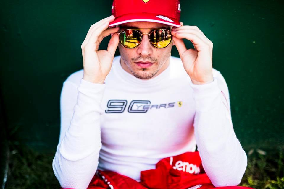 Grand Prix Ferrari Racing Ace Charles LeClerc Crashes in Baku