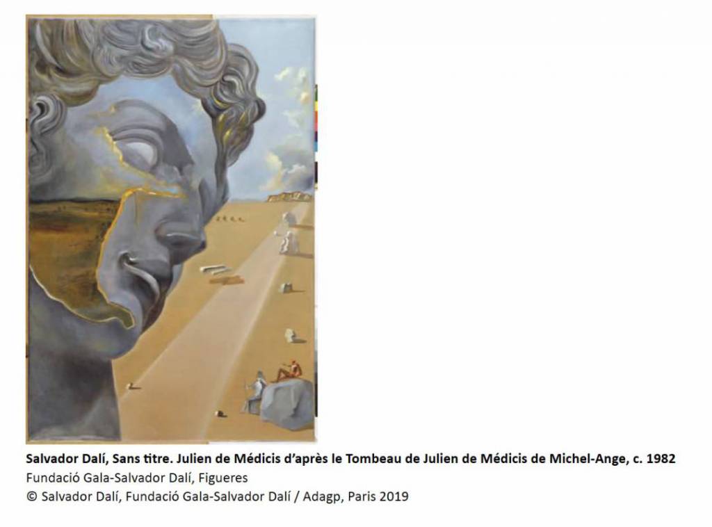 “Dalí, a History of Painting” exhibition