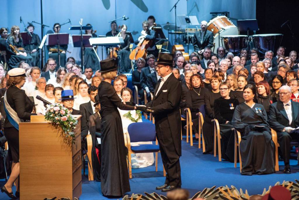 Prince Albert II receives Honorary Doctorate from Finnish University