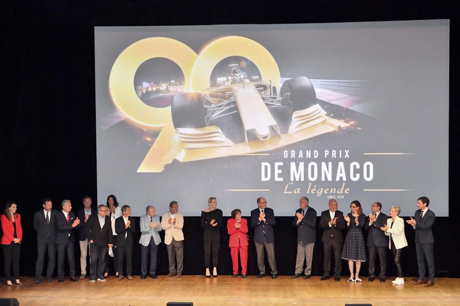 Preview with Prince Albert of the documentary "Monaco Grand Prix, The Legend"