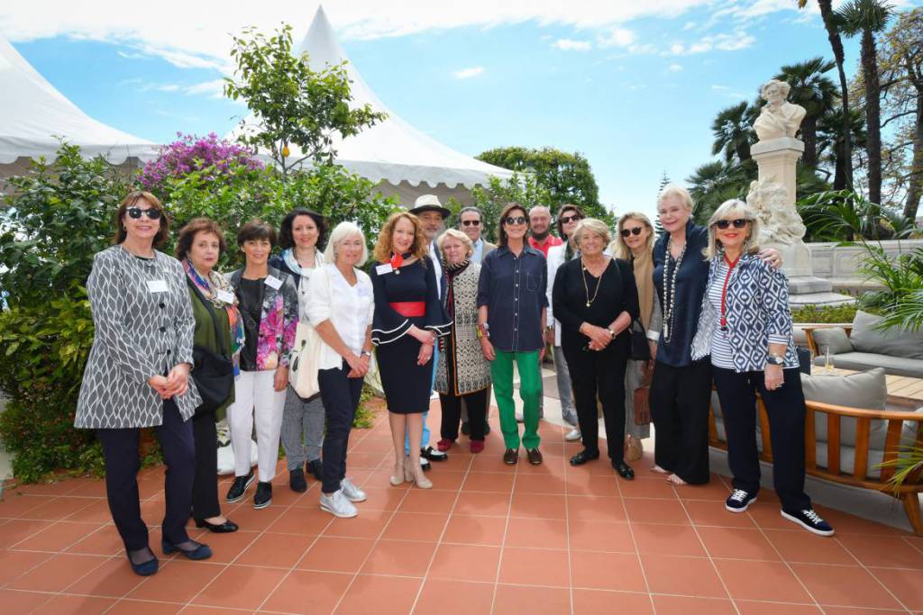 Princess Caroline at Bouquet Competition