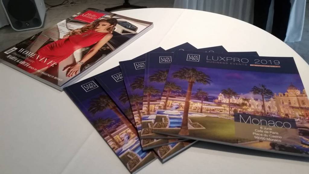LUXPRO Monaco, June 2019 cheers business and best ideas