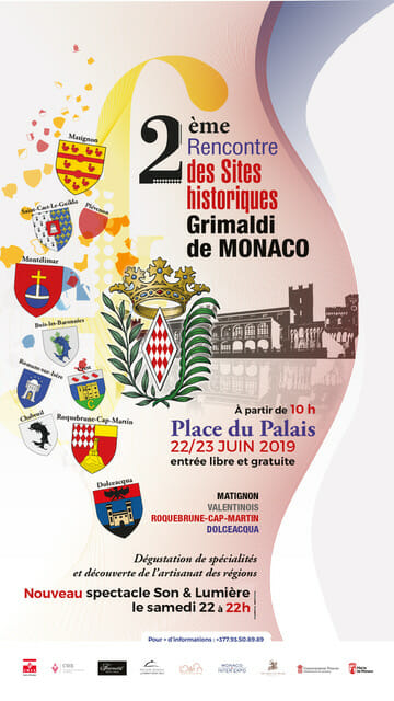 2nd Meeting of Grimaldi Historic Sites of Monaco