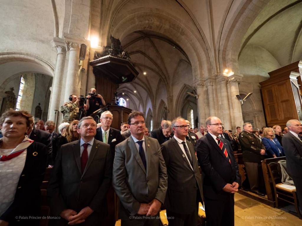 Prince Albert attends 75th Anniversary of D-Day