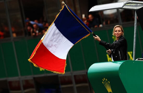 Princess Charlene signals start of 24 Hours of Le Mans