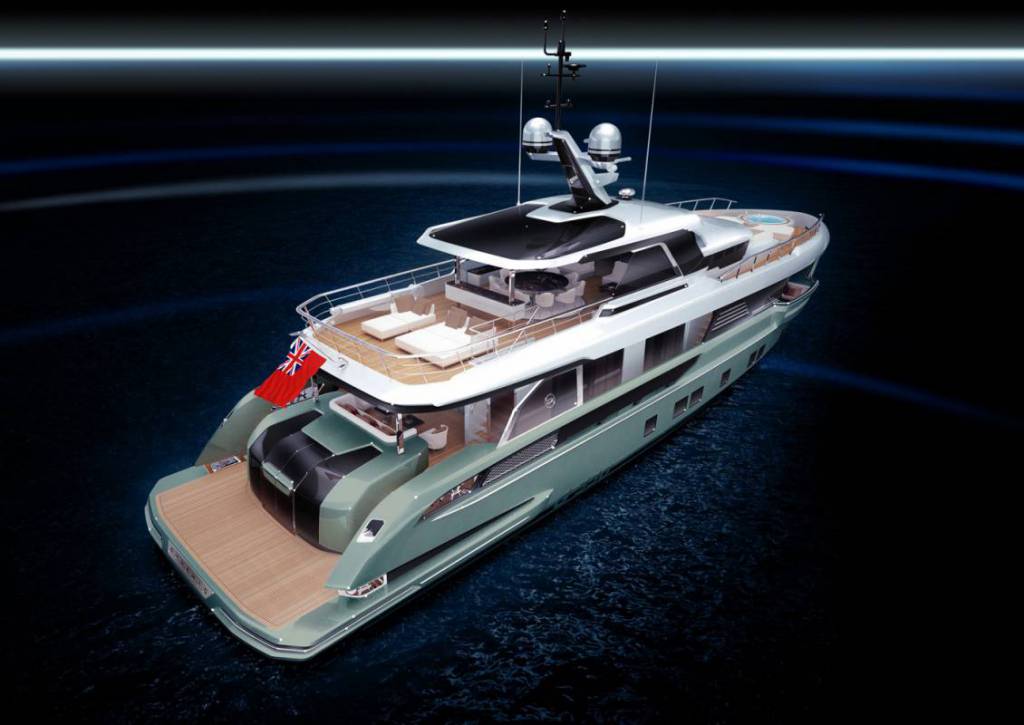 Global 330: the first explorer yacht by Dynamiq