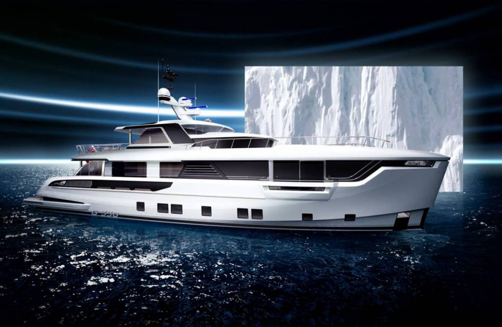 Global 330: the first explorer yacht by Dynamiq