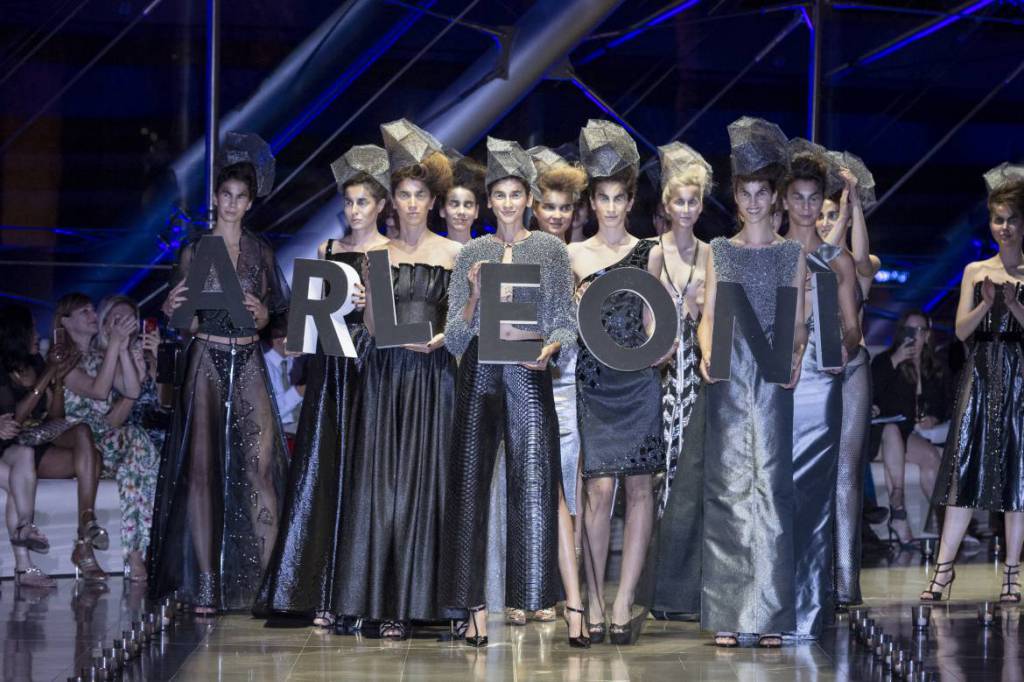 Arleoni Fashion Show in Monaco: BLACK DIAMOND Collection of Unique Pieces