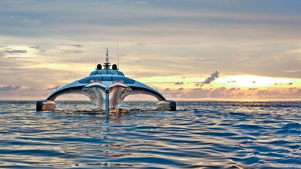 $12 million futuristic superyacht Adastra now on sale