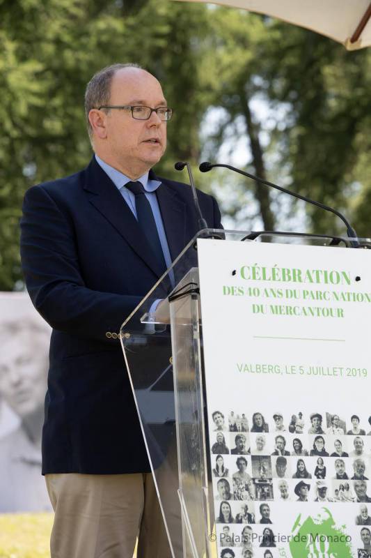 Prince Albert Celebrates the 40th Anniversary of the Mercantour National Park