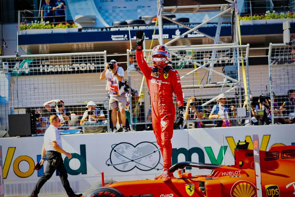 Austrian Grand Prix: Charles Leclerc powers to Austria pole