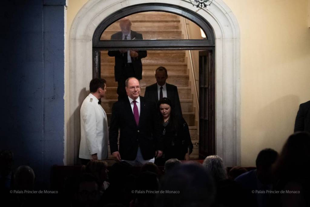 Prince Albert Attends the First Summer Concert at the Princely Palace