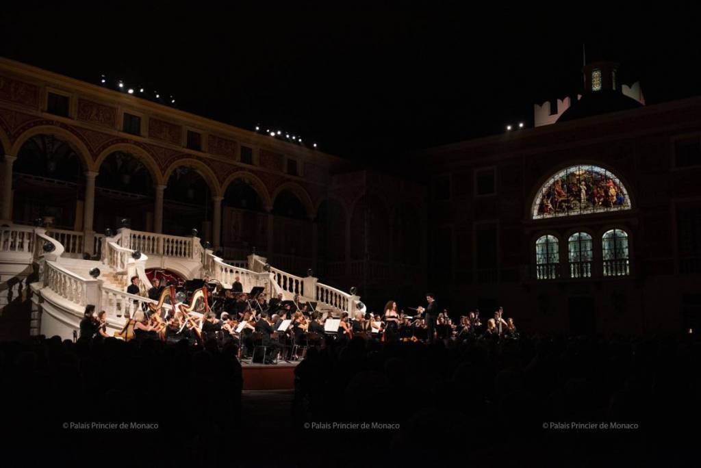 Prince Albert Attends the First Summer Concert at the Princely Palace