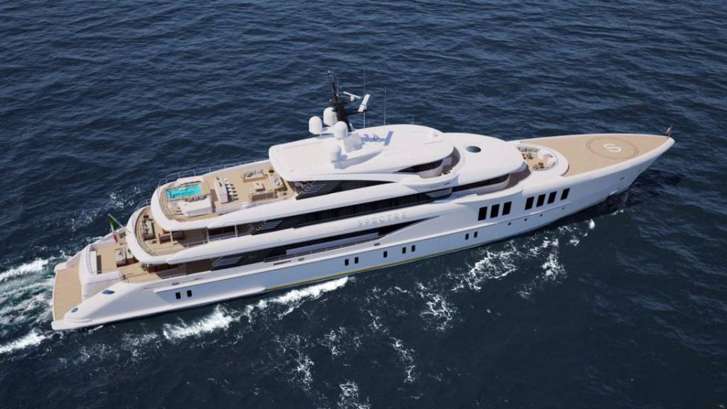 To spy or not to spy- utilities aboard a €65 million James-Bond-inspired superyacht