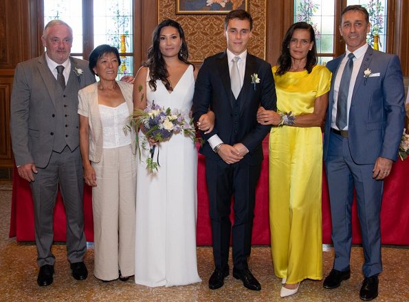 Louis Ducruet got married to Marie Chevallier