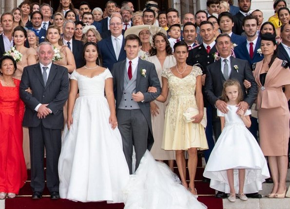 Louis Ducruet got married to Marie Chevallier