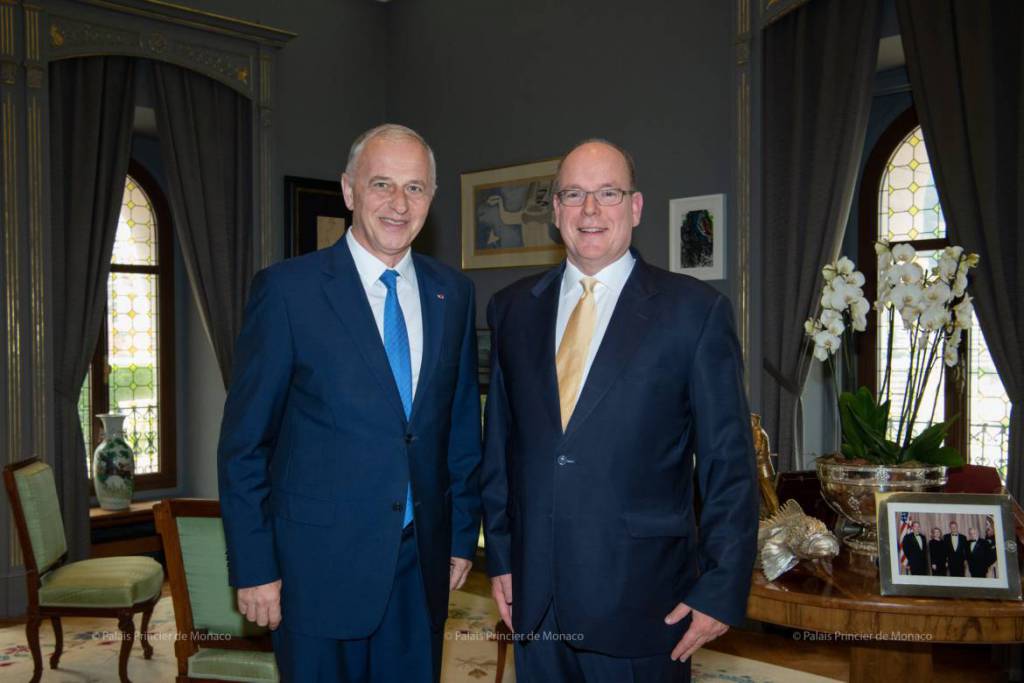 Prince Albert meets NATO’s Newly Appointed Secretary General