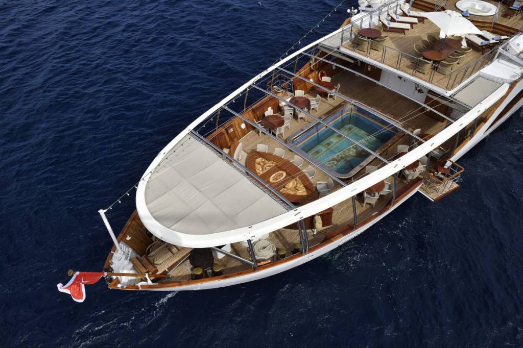 Heidi Klum weds on Jackie Kennedy’ and Aristotle Onassis’ superyacht Christina O