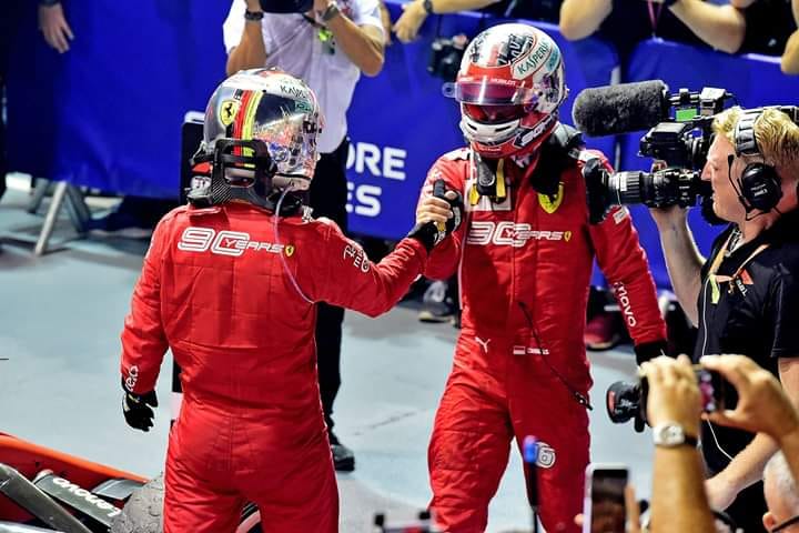 LeClerc Brilliant in the Singapore Grand Prix