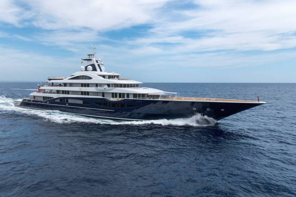 111-meter TIS will be the largest yacht in the history of the Monaco Yacht Show