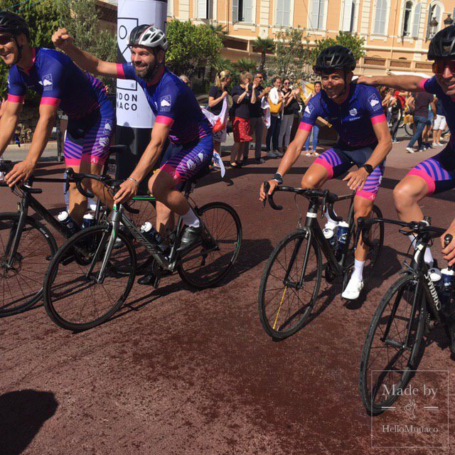 London2Monaco Cyclists