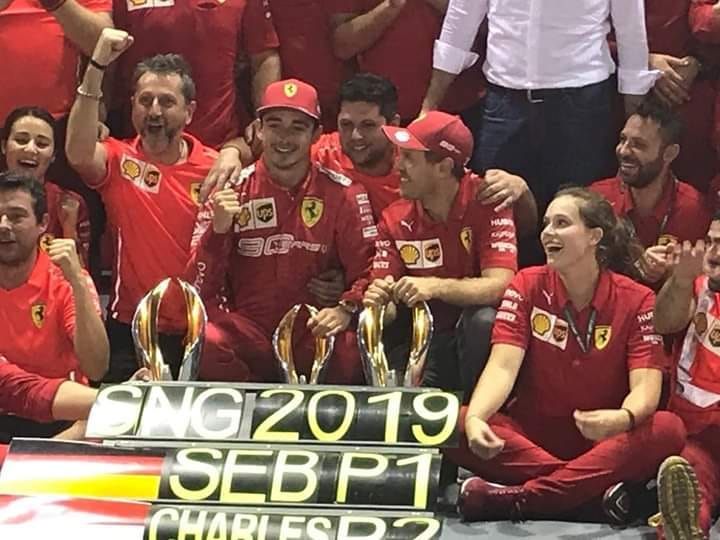 LeClerc Brilliant in the Singapore Grand Prix