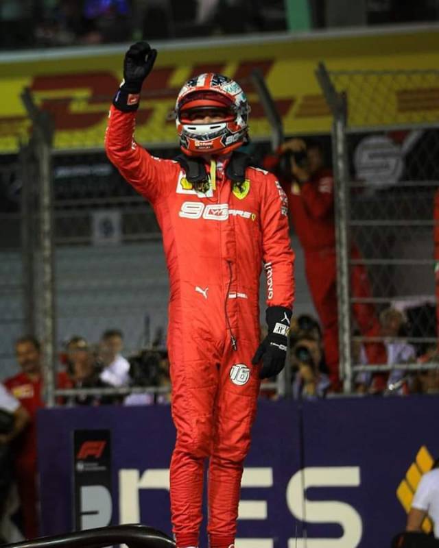 LeClerc Brilliant in the Singapore Grand Prix