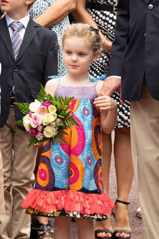 Princely Family attend Monegasque Picnic in the Rain