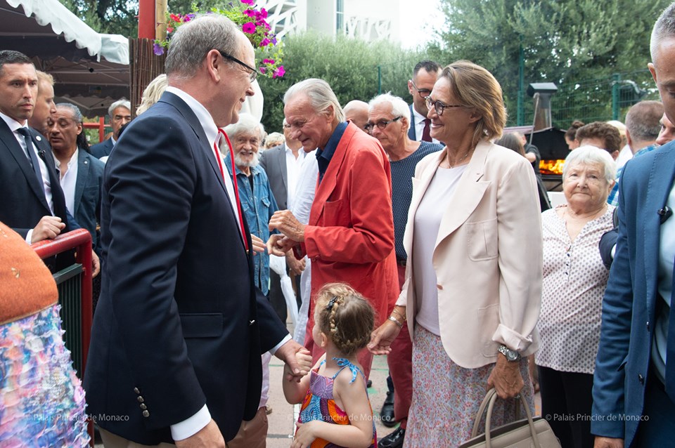 Princely Family attend Monegasque Picnic in the Rain