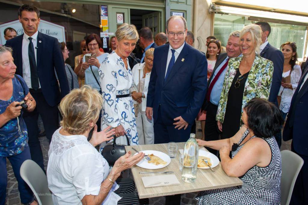 Prince Albert makes Historical Visit to Romans-sur-Isère and Rouen