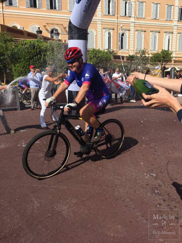 London2Monaco Cyclists