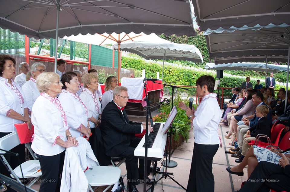 Princely Family attend Monegasque Picnic in the Rain