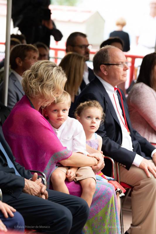 Princely Family attend Monegasque Picnic in the Rain