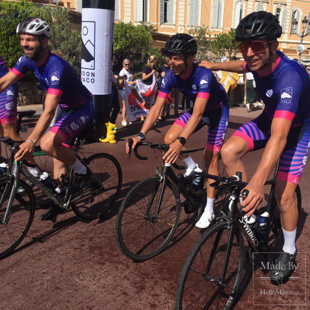 London2Monaco Cyclists