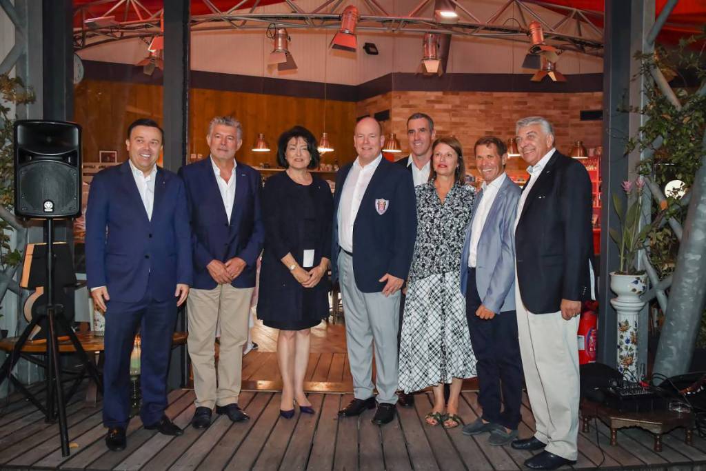 Prince Albert attends Olympic Athletes Association Barbecue
