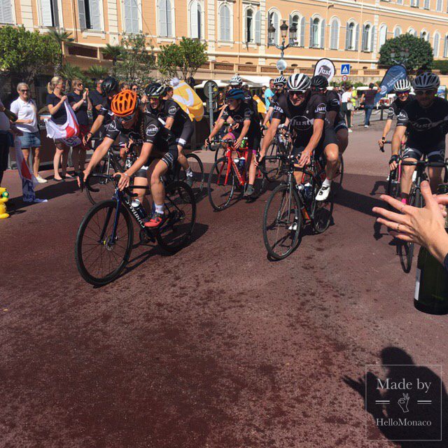 London2Monaco Cyclists