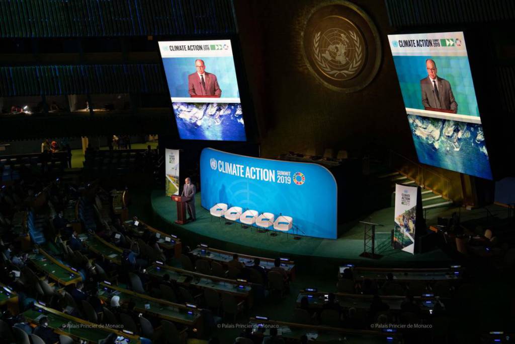 Prince Albert speaks at UN Climate Action Summit 2019