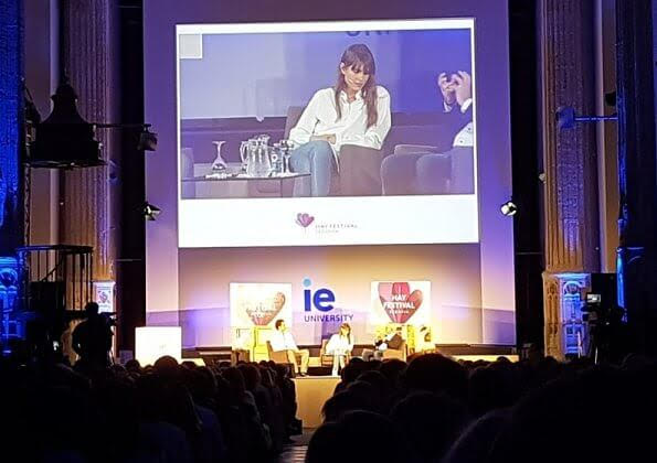 Charlotte Casiraghi attended Hay Festival Segovia 2019