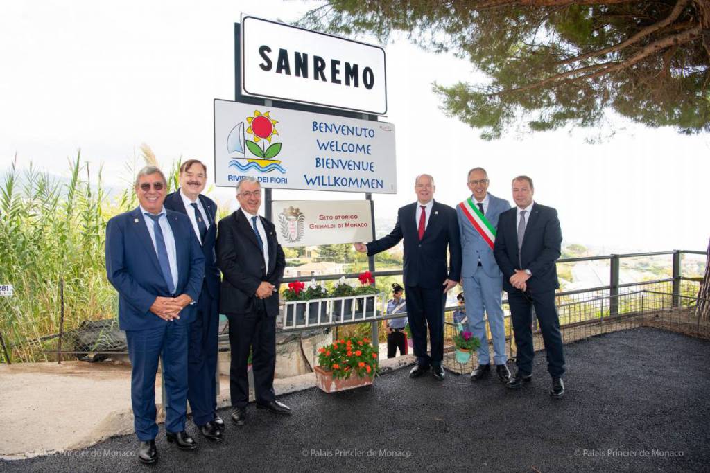 The Prince Visits San Remo