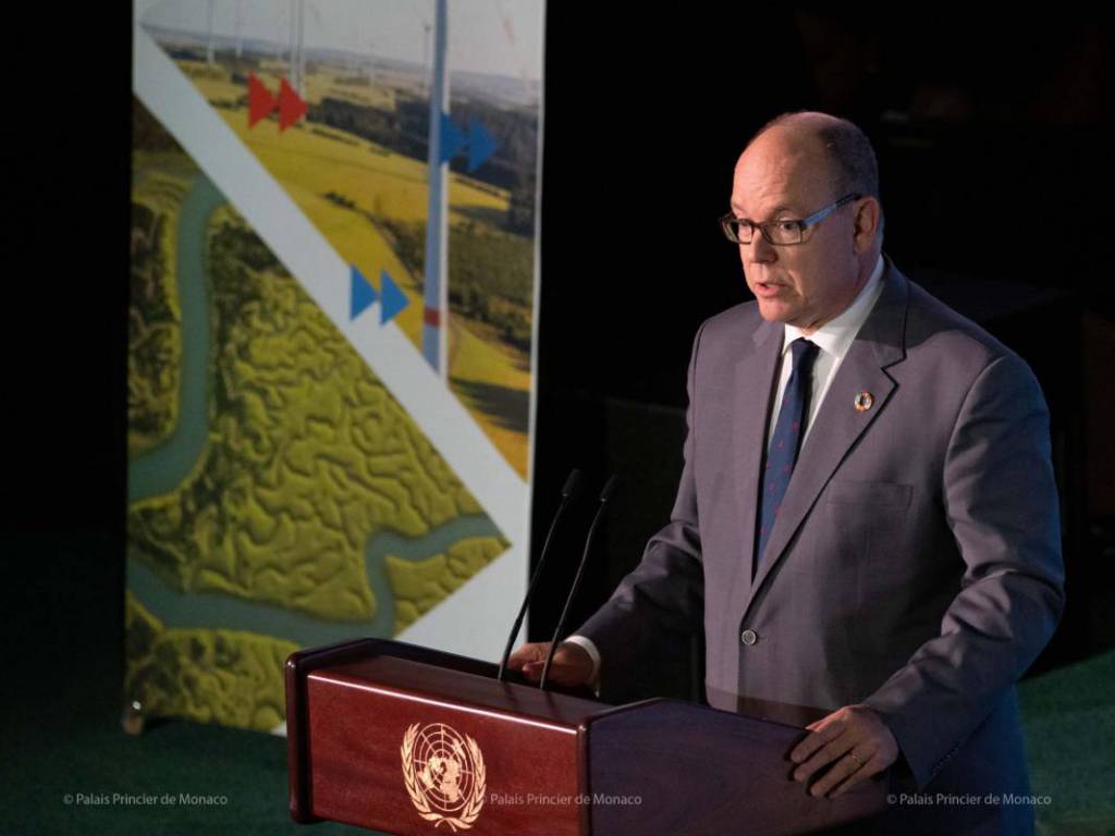 Prince Albert speaks at UN Climate Action Summit 2019
