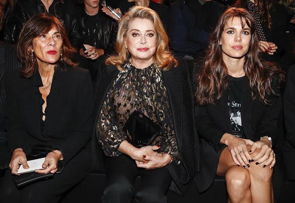 Charlotte Casiraghi attended Paris Fashion Week 2019