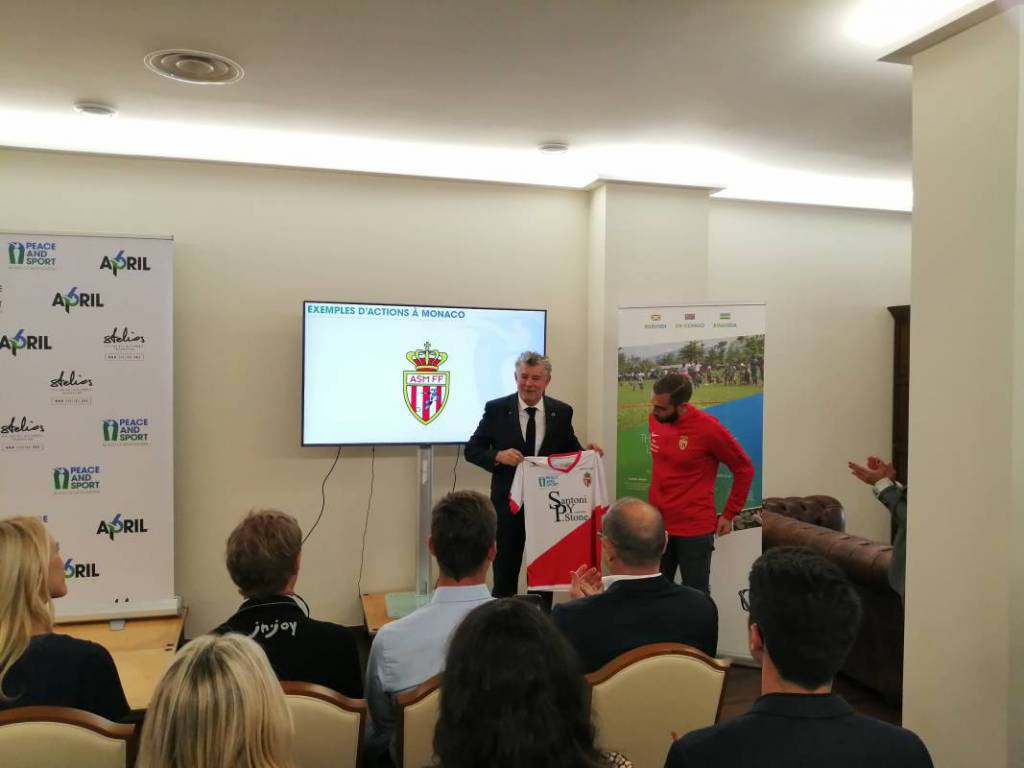 Peace and Sport relaunched from Monaco