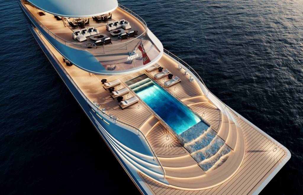 Sinot presents a radical 112m hydrogen-powered superyacht concept at the MYS 2019