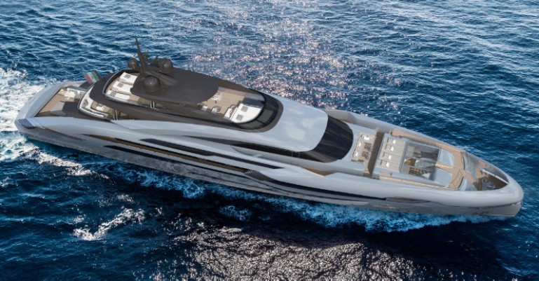ALFA 50 superyacht concept by Rossinavi and Enrico Gobbi