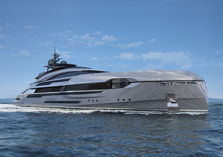 ALFA 50 superyacht concept by Rossinavi and Enrico Gobbi