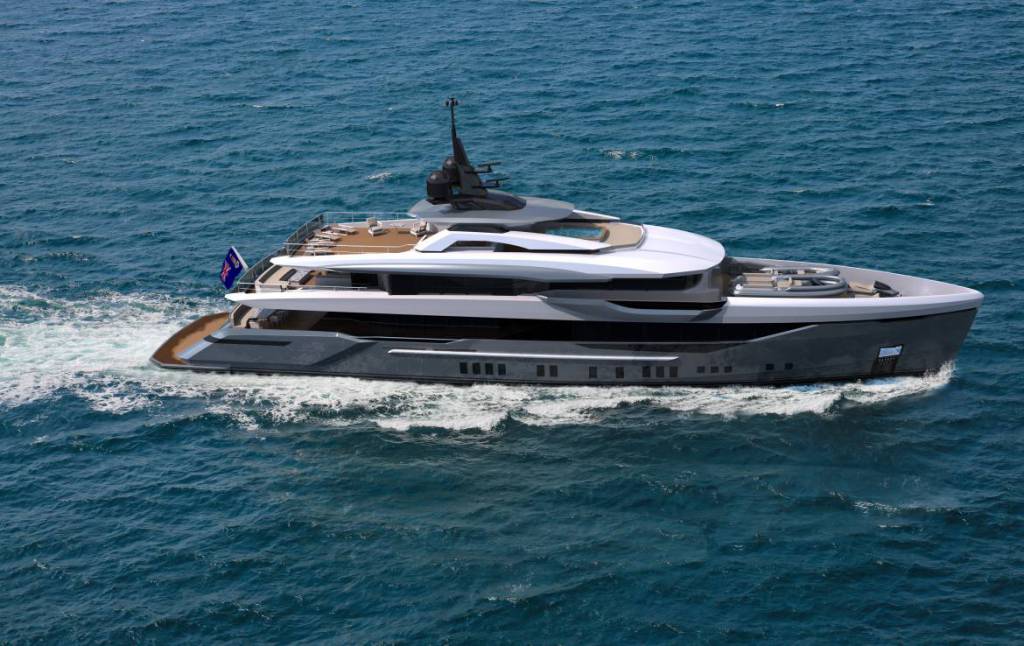 Bilgin introduces new 50m on spec superyacht project