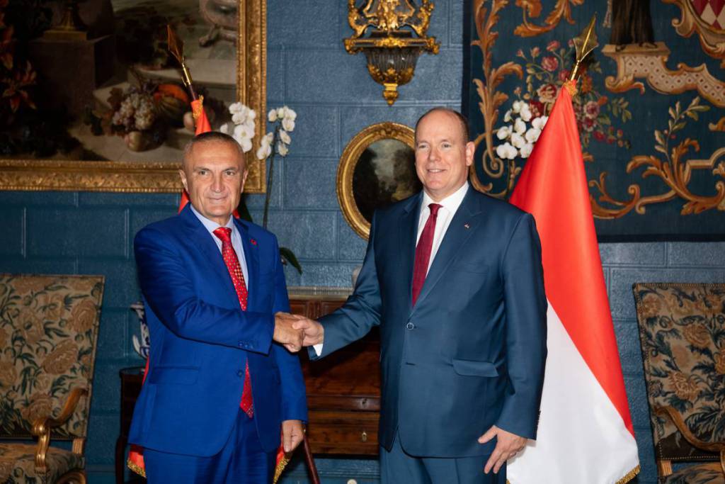 President of Albania visits Monaco