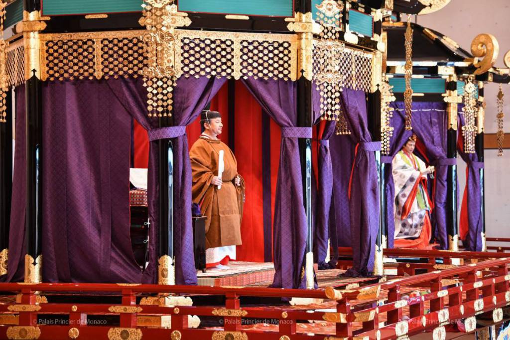 Prince Albert attends Enthronement of the Japanese Emperor